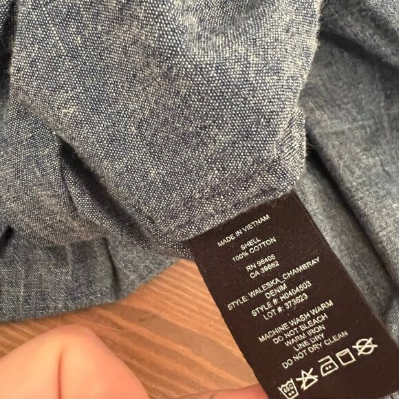 Theory Denim Top - Picture 5 of 6